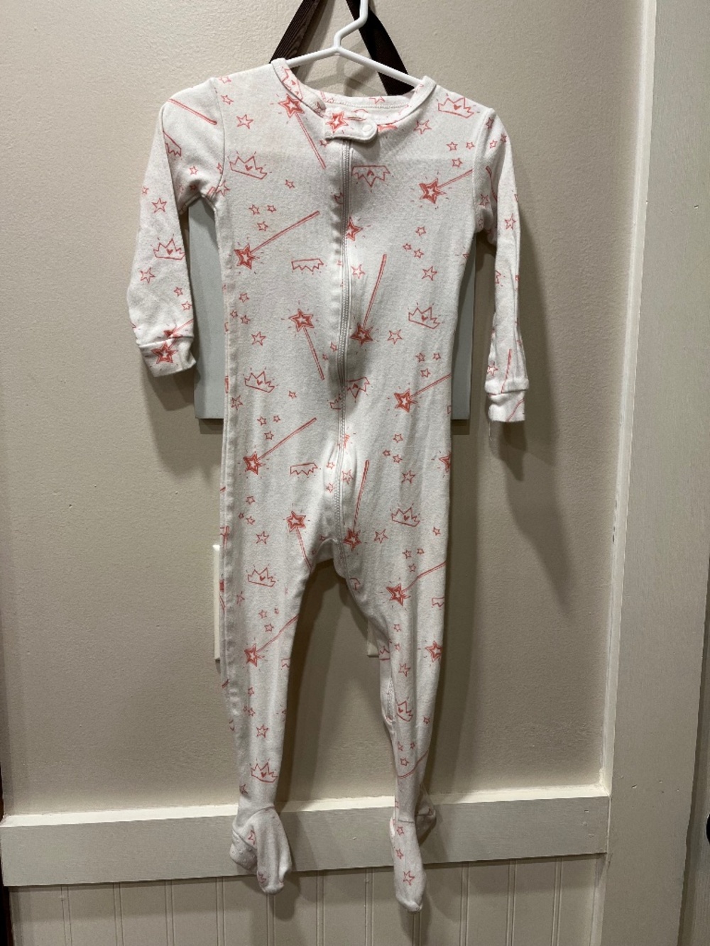 Baby Gap white sleeper 18-24 months